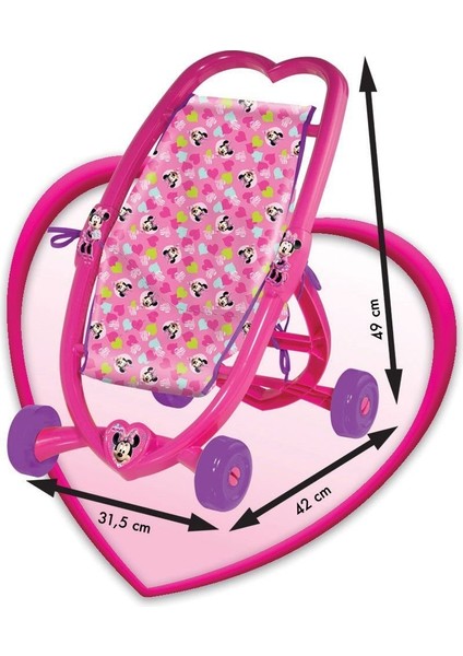 01961 Dede, Minnie Mouse Kalpli Puset Kız Erkek Çocuk Oyuncak Eğitici Oyuncaklar fiyatları