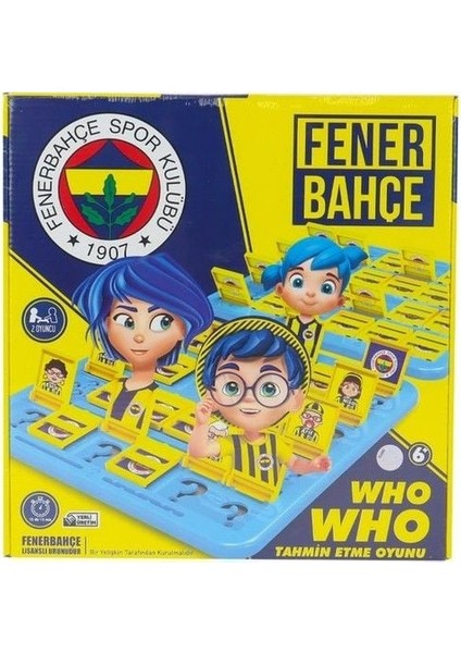 Fenerbahçe Lisanslı Bil Bakalım Kim ? Kız Erkek Çocuk Oyuncak Eğitici Oyuncaklar