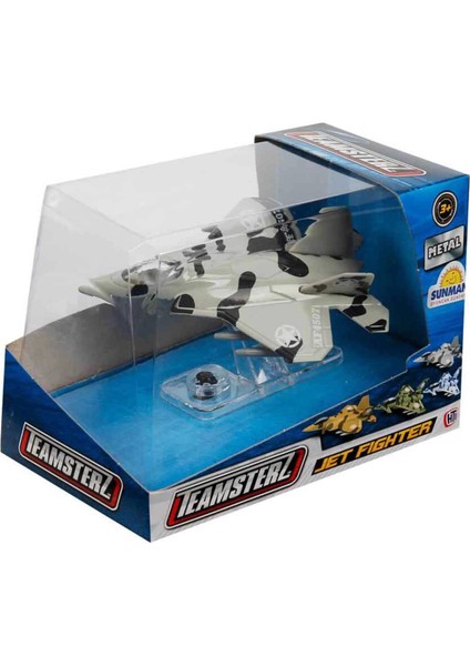 Teamsterz Jet Fighter Savaş Uçağı Kız Erkek Çocuk Oyuncak Eğitici Oyuncaklar