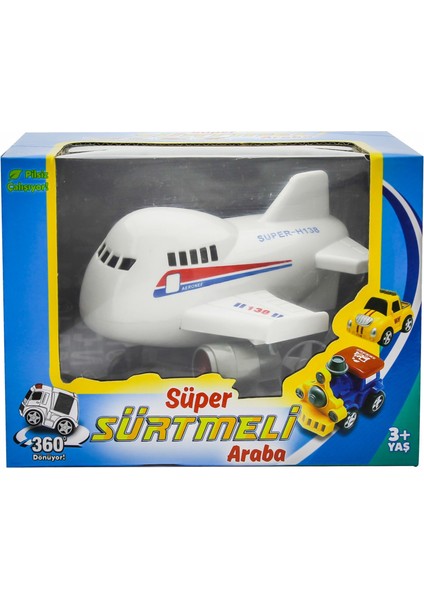 Sürtmeli Kırılmaz Kutulu Uçak Kız Erkek Çocuk Oyuncak Eğitici Oyuncaklar fiyatları
