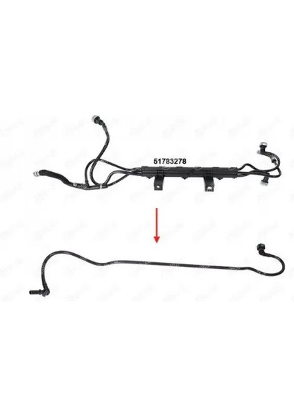 14619 Yakit Borusu 51764487 51783278