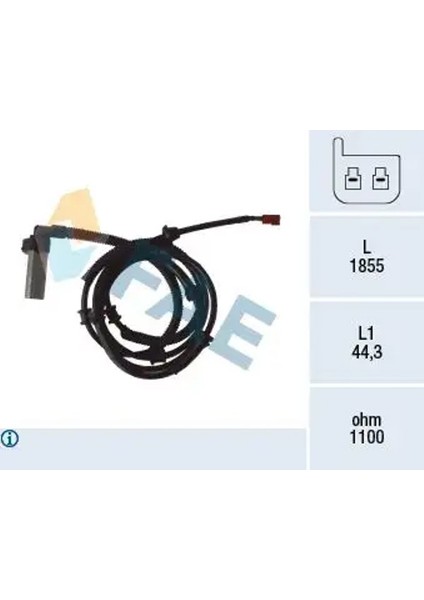 78069 Abs Sensoru Sag Arka 56027722