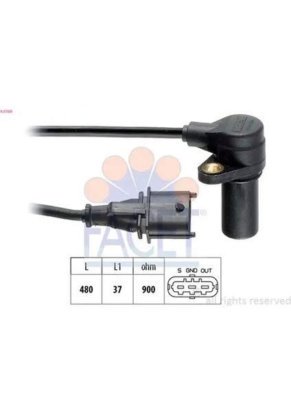90169 Krank Sensoru 2R0906433D 46446873 46481639
