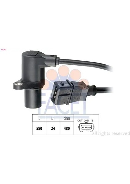 90297 Krank Sensoru 048906433 050906433 131799