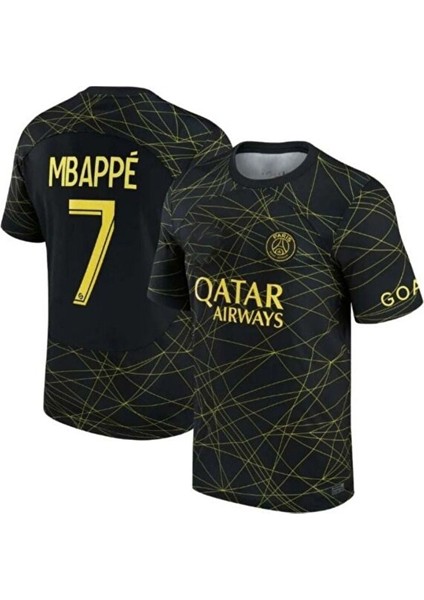 P.s.g 2023/24 Yeni Sezon Kylian Mbappe Örümcek Desenli Alternatif Forması