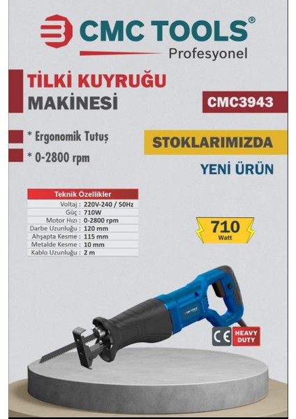 3943 Tilki Kuyruğu Makinesi fiyatları