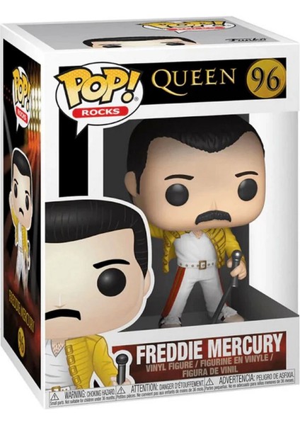 Funko Pop Rocks: Queen - Freddie Mercury Wembley 1986 Kız Erkek Çocuk Oyuncak Eğitici Oyuncaklar fiyatları