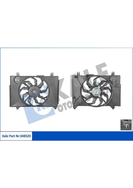 348520 Fan Motoru 253801E350