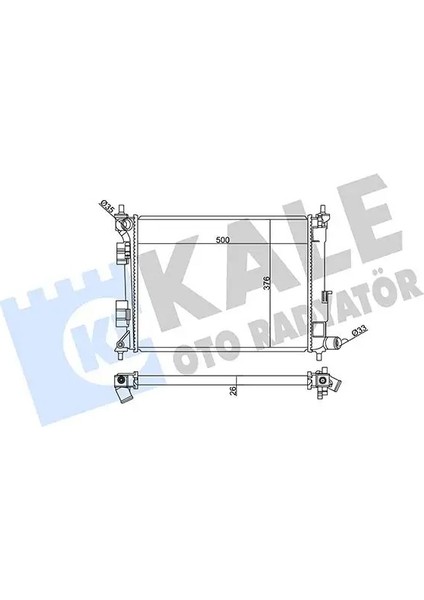359120 Motor Radyatoru 25310C8000