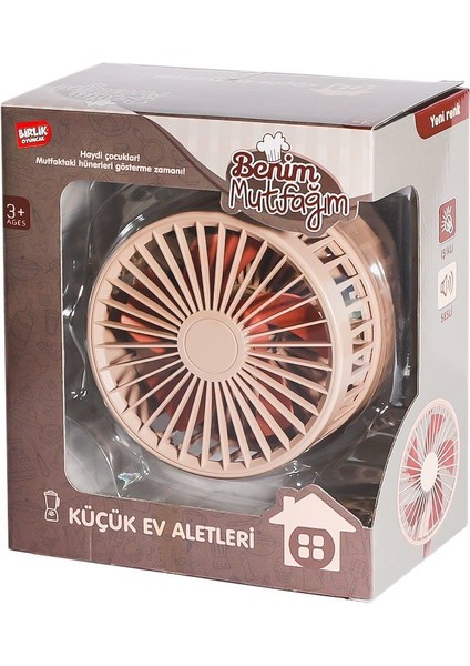 YH129-8H Sesli ve Işıklı Vantilatör Kız Erkek Çocuk Oyuncak Eğitici Oyuncaklar