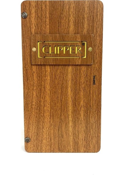 Clipper Orjinal Ahşap Kutulu Gazlı Çakmak Seti fiyatları