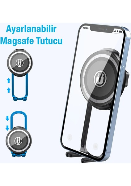 Ally LE-11B Magsafe Araç Içi Havalandırma Telefon TUTUCU-(5775) - M786B605-N98786 modelleri