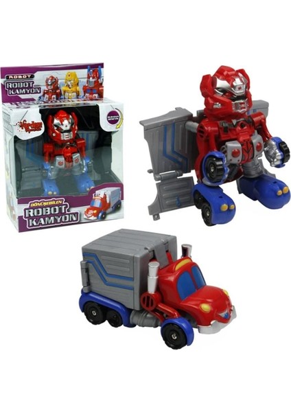 Kutulu Dönüşebilen Mini Robot Kamyon Kız Erkek Çocuk Oyuncak Eğitici Oyuncaklar modelleri