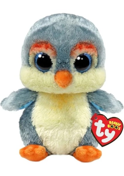 Ty Beanie Boos Peluş Penguen Fisher 15CM Kız Erkek Çocuk Oyuncak Eğitici Oyuncaklar
