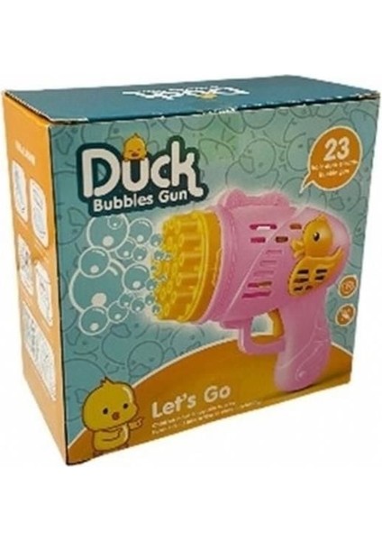 6050 Ördekli Pilli Köpük Tabanca Pembe -Kym Kız Erkek Çocuk Oyuncak Eğitici Oyuncaklar