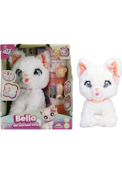 Peluş Sevimli Kedicik Bella Hareket/ses Kız Erkek Çocuk Oyuncak Eğitici Oyuncaklar