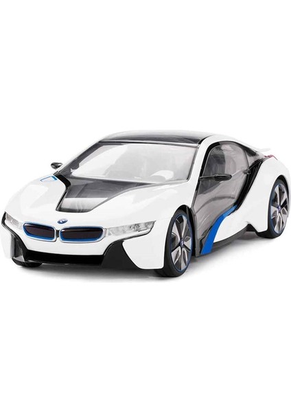 Uzaktan Kumandalı 1/14 Bmw I8 2.4 Ghz Işıklı Beyaz Kız Erkek Çocuk Oyuncak Eğitici Oyuncaklar modelleri