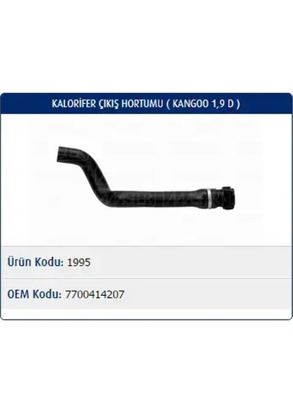 M1995 Kalorifer Hortumu 7700414207