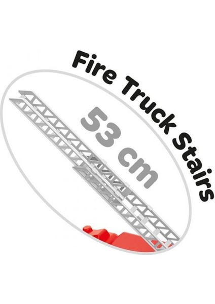 7022 Itfaiye Kamyonu Penceli Kutuda 38CM Kız Erkek Çocuk Oyuncak Eğitici Oyuncaklar fiyatları