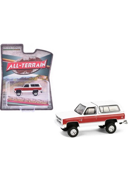 Greenlight 1/64 All-Terrain Series 16- 1984 Chevrolet K5 Blazer Silverado Kız Erkek Çocuk Oyuncak Eğ fiyatları