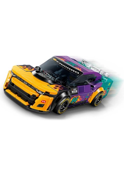 LEGO Speed Champions Nascar Next Gen Chevrolet Camaro Zl1 76935 Kız Erkek Çocuk Oyuncak Eğitici Oyun modelleri