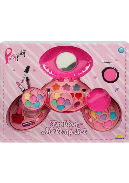 2604 Aynalı 5 Katlı Makyaj Güzellik Seti Kız Erkek Çocuk Oyuncak Eğitici Oyuncaklar