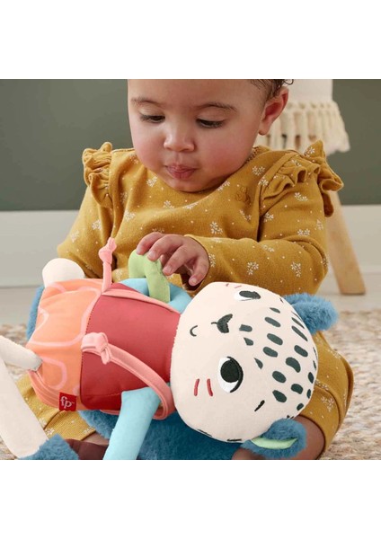 Fisher Price Eğlenceli Dostum Kar Leoparı Peluş HKD64 Kız Erkek Çocuk Oyuncak Eğitici Oyuncaklar modelleri