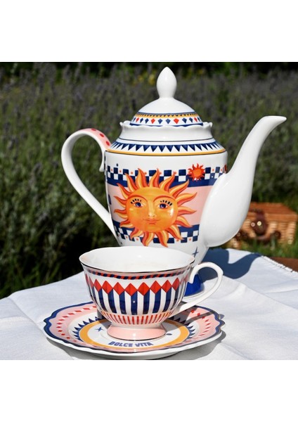 Dolce Vita Güneş Desenli Çaydanlık 13 cm fiyatları