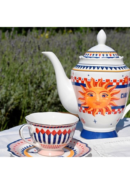 Dolce Vita Güneş Desenli Çaydanlık 13 cm modelleri