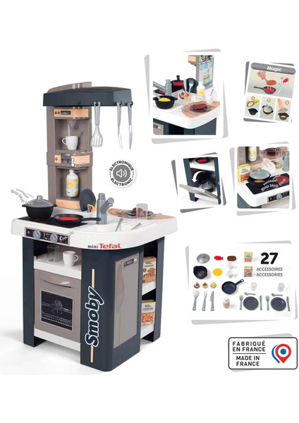 Smoby Tefal Studio Mutfak 7600311056 Kız Erkek Çocuk Oyuncak Eğitici Oyuncaklar