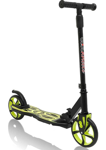 Cool Wheels Scooter Neon Sarı Kız Erkek Çocuk Oyuncak Eğitici Oyuncaklar