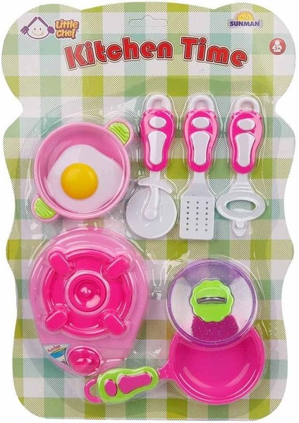 2738 Little Chef Mutfak Gereçleri Seti Kız Erkek Çocuk Oyuncak Eğitici Oyuncaklar