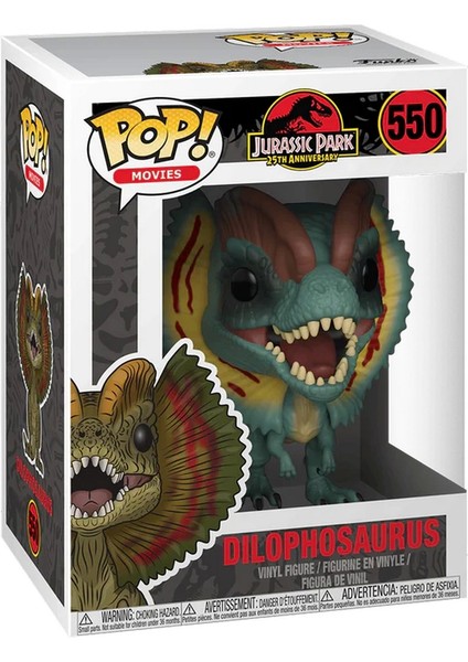 Funko Pop Movies Jurassic Park Dilophosaurus Kız Erkek Çocuk Oyuncak Eğitici Oyuncaklar fiyatları