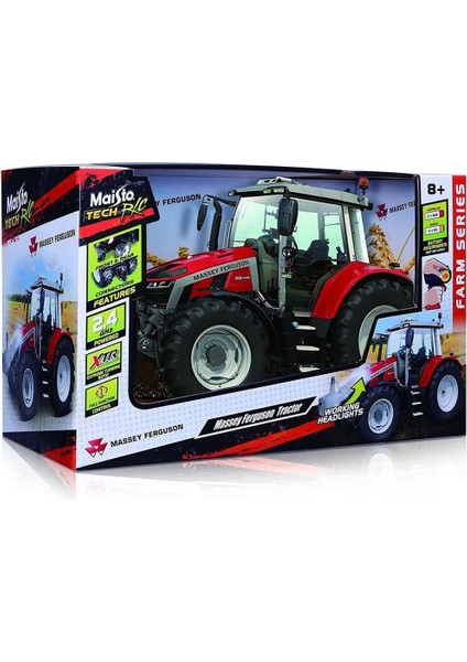 Maisto Massey Ferguson 5S.145 Kumandalı Traktör Kız Erkek Çocuk Oyuncak Eğitici Oyuncaklar fiyatları