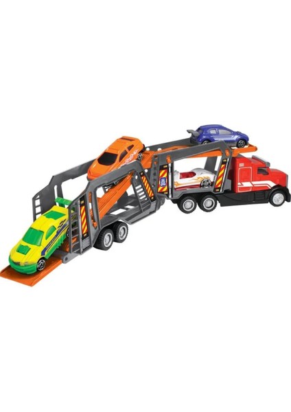 Express Wheels Die Cast Metal Sürtmeli Araç Taşıyıcı Tır Kız Erkek Çocuk Oyuncak Eğitici Oyuncaklar modelleri