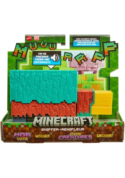 HXM85 Minecraft Sniffer Figürü Kız Erkek Çocuk Oyuncak Eğitici Oyuncaklar