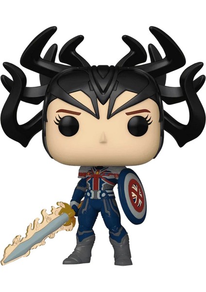 Funko Pop Marvel: What If S2 - Infinity Captain Carter Kız Erkek Çocuk Oyuncak Eğitici Oyuncaklar