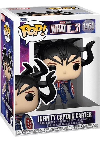 Funko Pop Marvel: What If S2 - Infinity Captain Carter Kız Erkek Çocuk Oyuncak Eğitici Oyuncaklar fiyatları