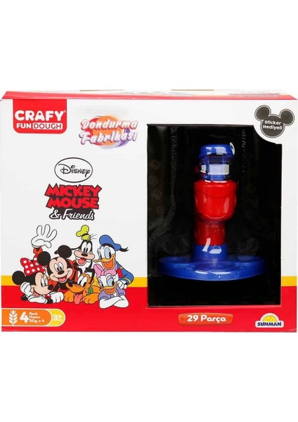 Crafy Mickey Mouse ve Arkadaşları Dondurma Fabrikası Oyun Hamuru Seti 200 G 29 Parça Kız Erkek Çocuk fiyatları