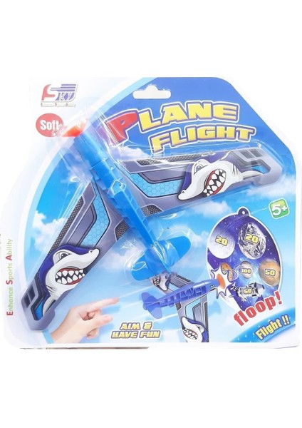 Vantuzlu Hedefli Savaş Uçağı Kız Erkek Çocuk Oyuncak Eğitici Oyuncaklar