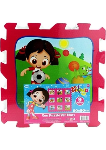 Niloya Eva Yer Matı Kız Erkek Çocuk Oyuncak Eğitici Oyuncaklar