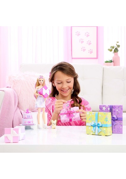 JFG68 Barbie Party Unboxed Köpeğimin Doğum Günü Serisi Kız Erkek Çocuk Oyuncak Eğitici Oyuncaklar fiyatları