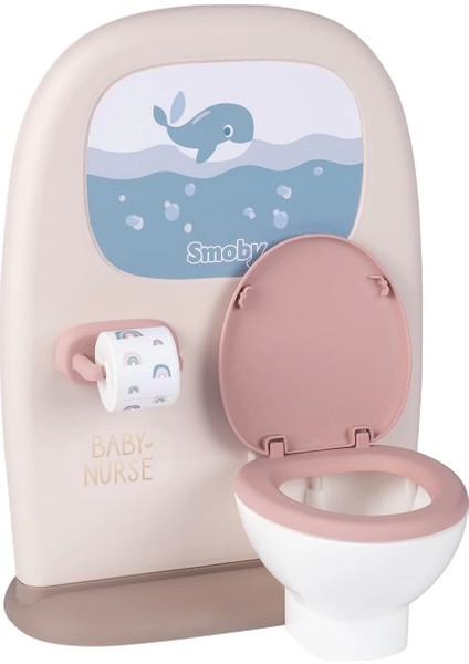 Smoby Baby Nurse Tuvalet ve Lavabo Seti 220380 Kız Erkek Çocuk Oyuncak Eğitici Oyuncaklar
