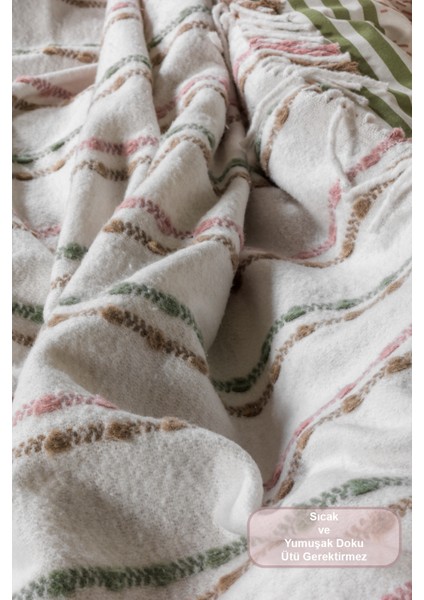 Arden Battaniye Çift Kişilik Pamuklu (200X220 Cm) Bej fırsatları