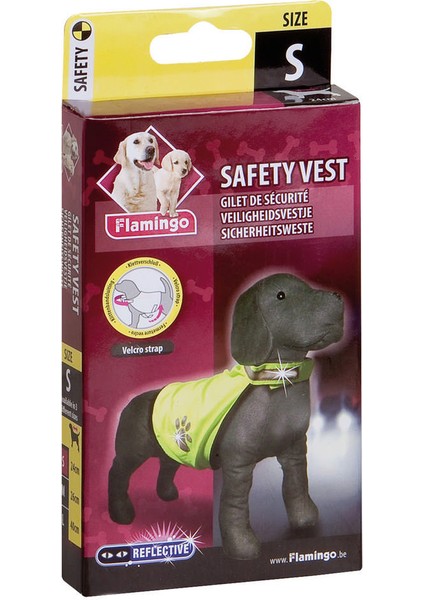 Techmrt Karlıe Gece Yürüyüş Güvenlik Yeleği S 23.5cm