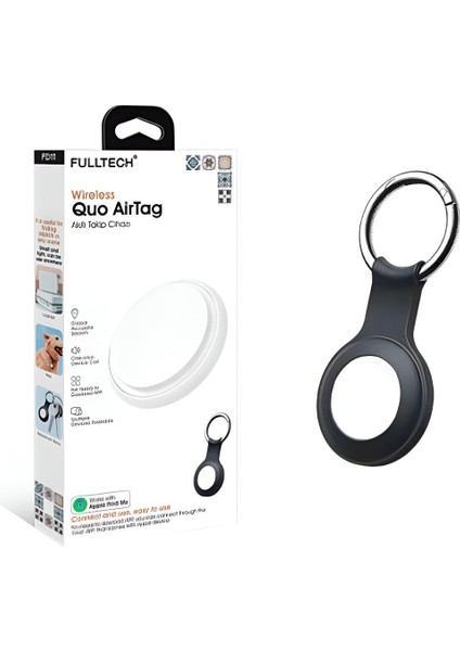 Quo Airtag Akıllı Takip Cihazı Apple Uyumlu