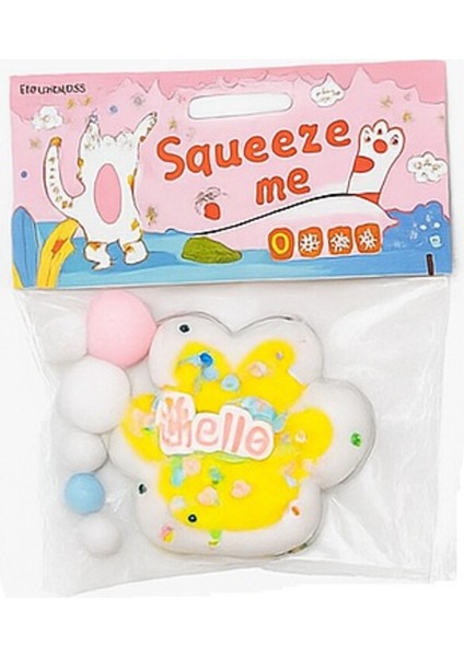 Sukuşi Squeezme yumuşak kedi patisi temalı Skushy stres oyuncağı fırsatları