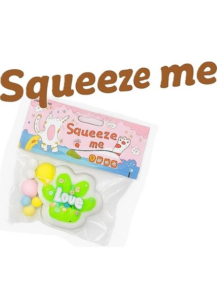 Sukuşi Squeezme yumuşak kedi patisi temalı Skushy stres oyuncağı indirimleri