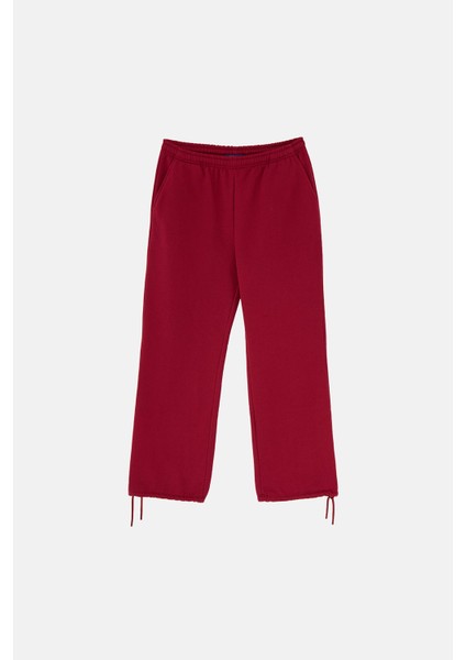 Basic Soft Touch Erkek Eşofman Altı - Bordo