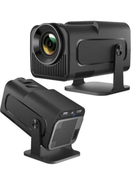 Techmrt Çift Kollu Projeksiyon Taşınabilir Game Projektör Full Hd 1080P 4K Projeksiyon Gamepad fiyatları